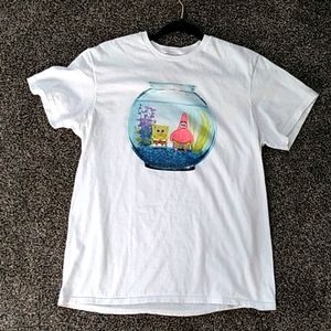 A sponge Bob and Patrick shirt